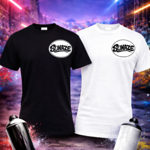 Tee-shirt original "SUNAZE" Black & White édition